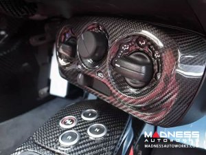 Alfa Romeo 4C Climate Control Cover - Carbon Fiber